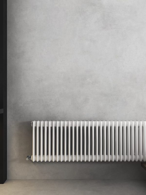 Vintage Column Horizontal Radiator - Various Sizes - White