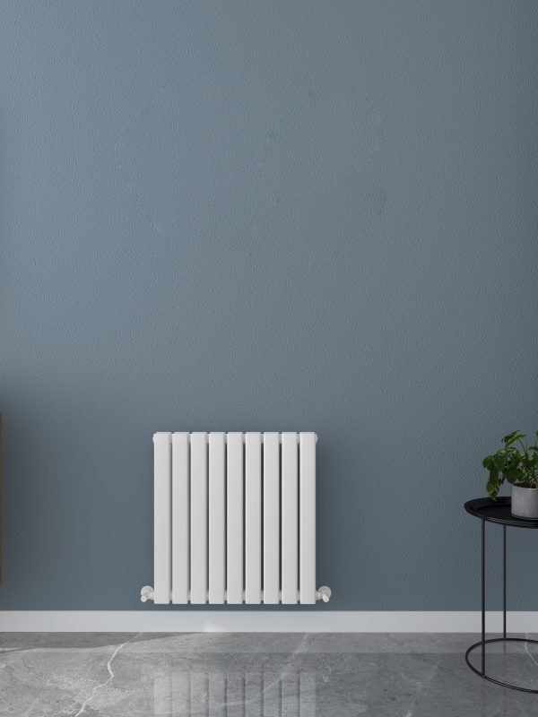 Milan Horizontal Radiator - Various Sizes - White