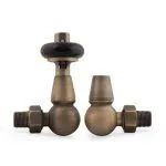 Senator Chelsea Vintage - Thermostatic Valve - Corner - Bronze
