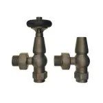 Senator Chelsea Vintage - Thermostatic Valve - Angled - Bronze