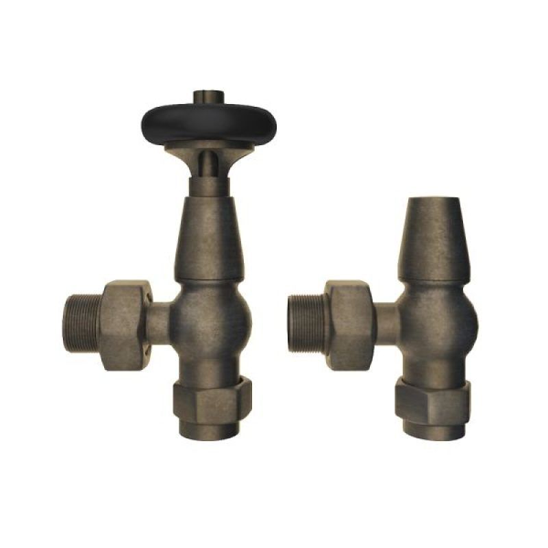 Senator Chelsea Vintage - Thermostatic Valve - Angled - Bronze