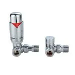 Senator Thermostatic Valve - Corner - Chrome