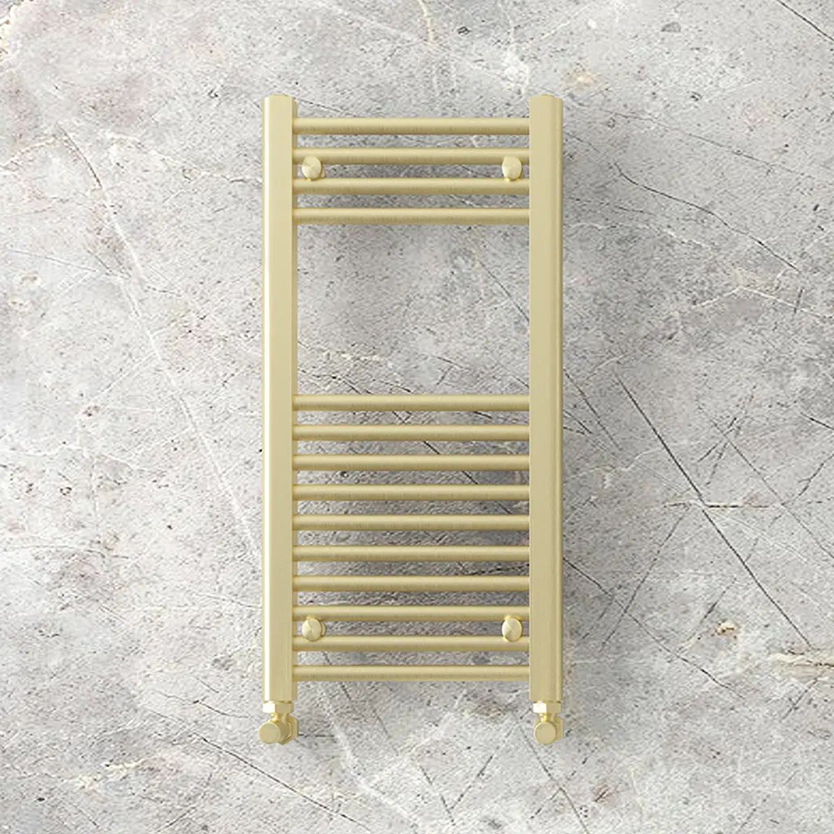 Detroit Towel Radiator - Various Sizes - Brushed Brass