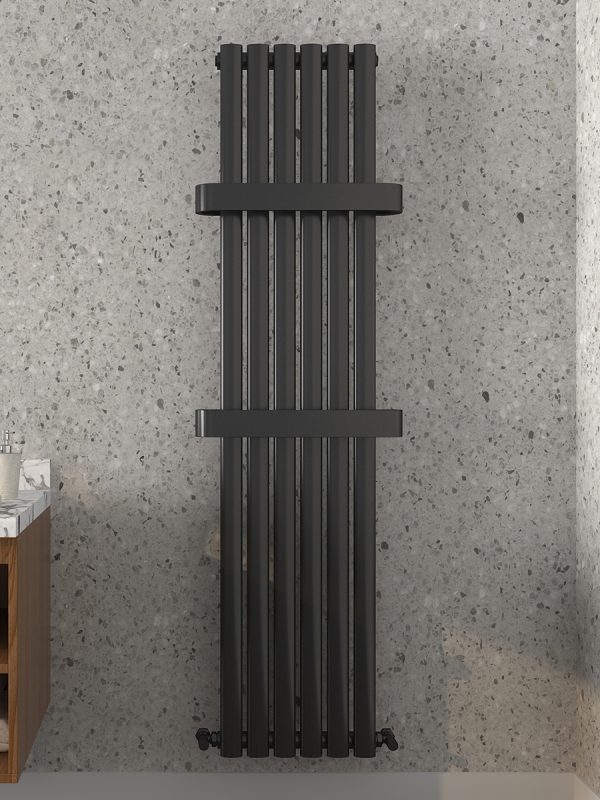 Nirvana Towel Radiator - Black