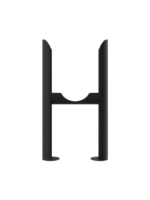 Radiator Feet - 3 Column - Black