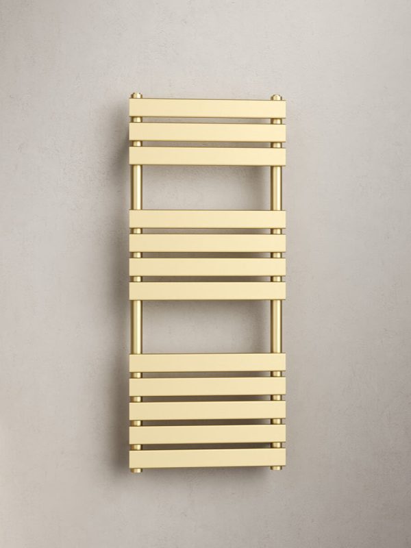 Modena Towel Radiator - Brushed Brass