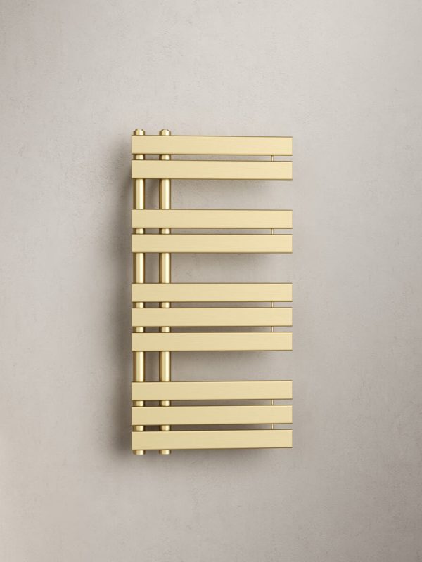 Paris Towel Radiator - Brushed Brass